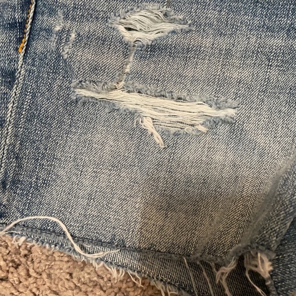American eagle distressed jean shorts size 0 - Picture 5 of 5